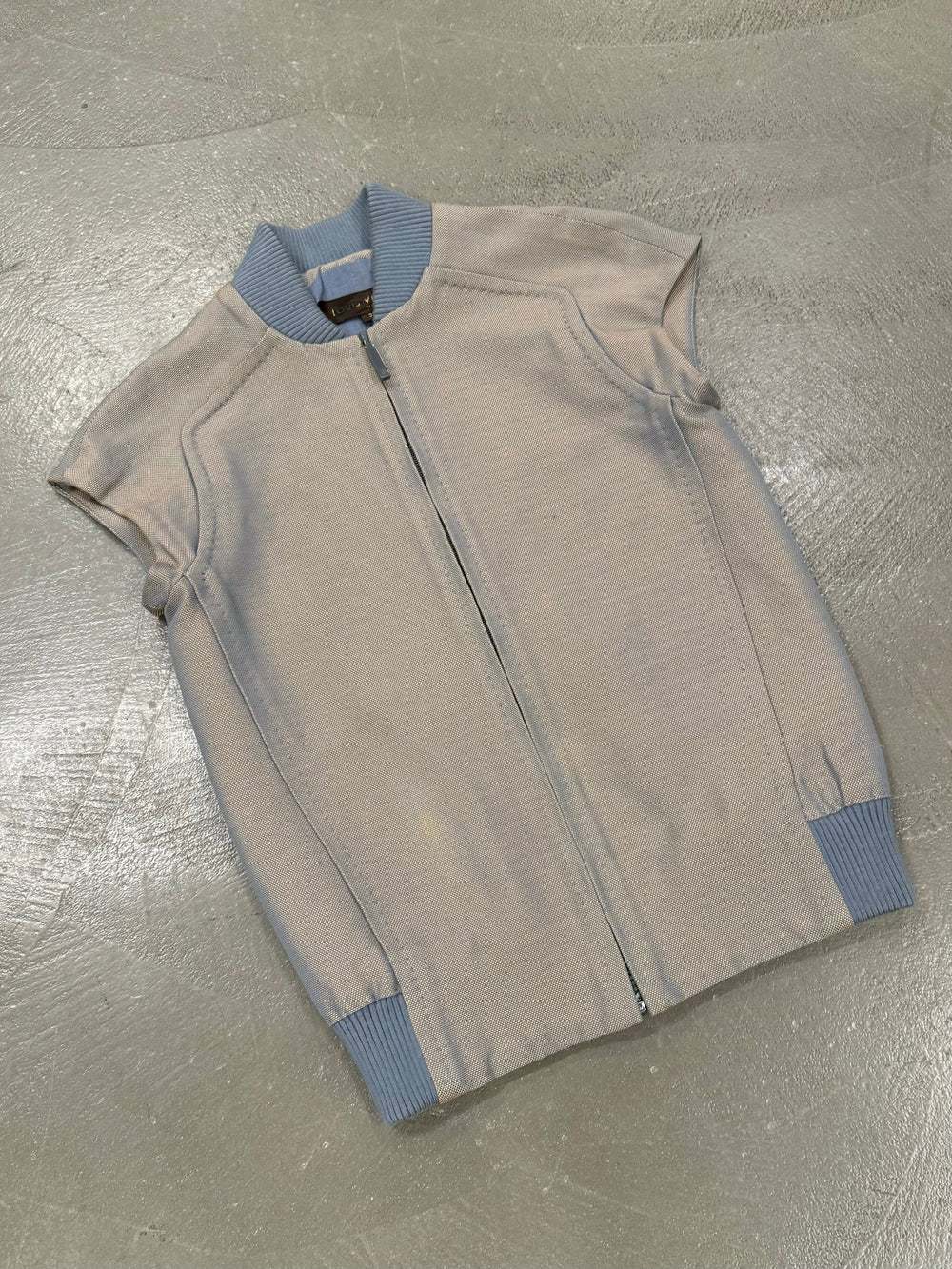 2000s Louis Vuitton iridescent vest