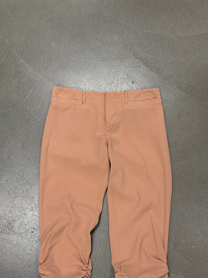 S/S2003 Jean Paul Gaultier gathered flare ruched pants