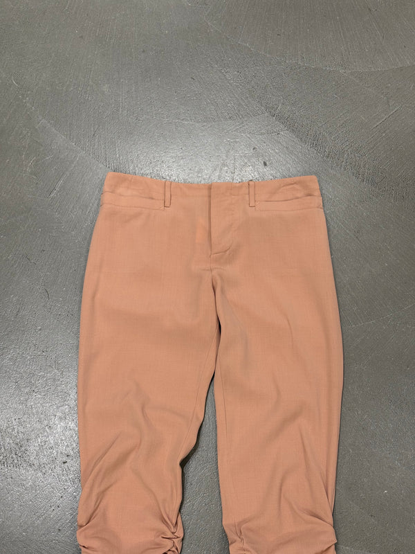 S/S2003 Jean Paul Gaultier gathered flare ruched pants