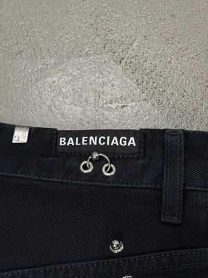 S/S2024 Balenciaga pierced wide-leg jeans