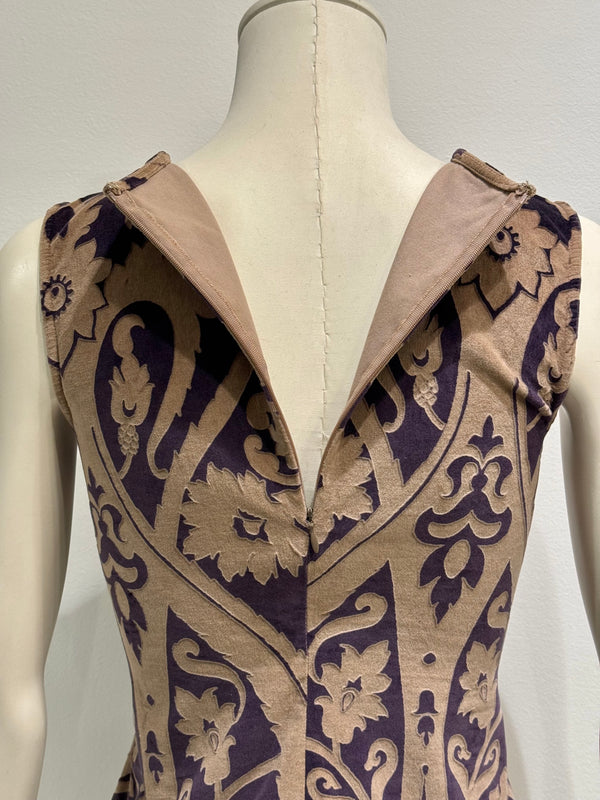 F/W 1998 Dolce Gabbana velvet paisley top