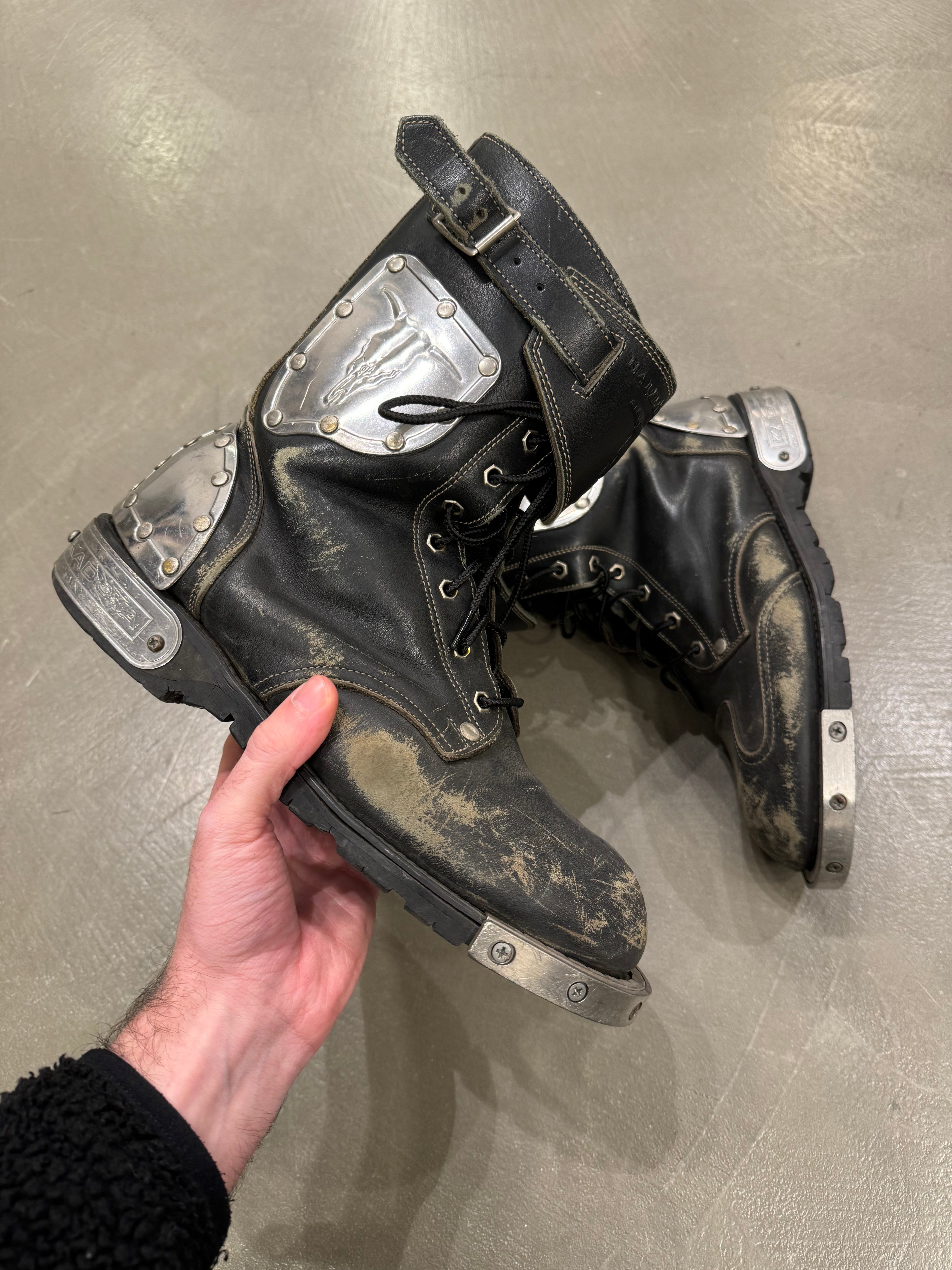 KADOYA HAMMER BOOTS SHORT 28cm 未使用品 カドヤ ハンマー