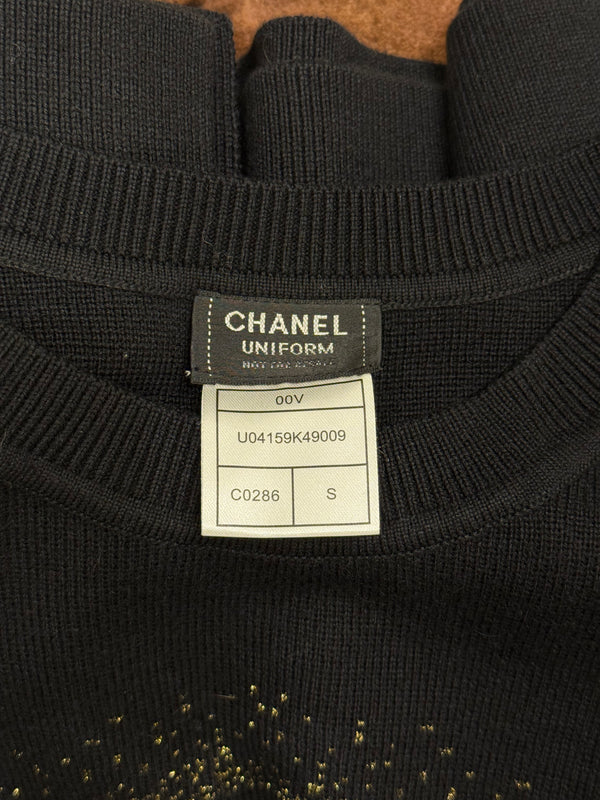 2020 Chanel logo uniform knit