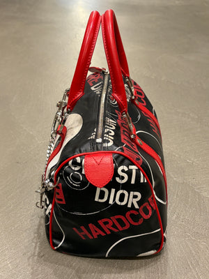 2004 Dior by John Galliano hardcore collection Boston bag
