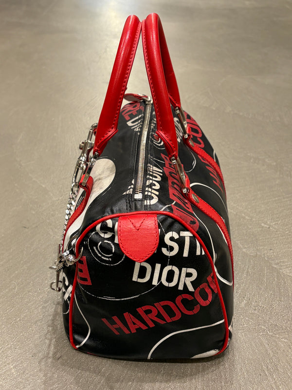 2004 Dior by John Galliano hardcore collection Boston bag