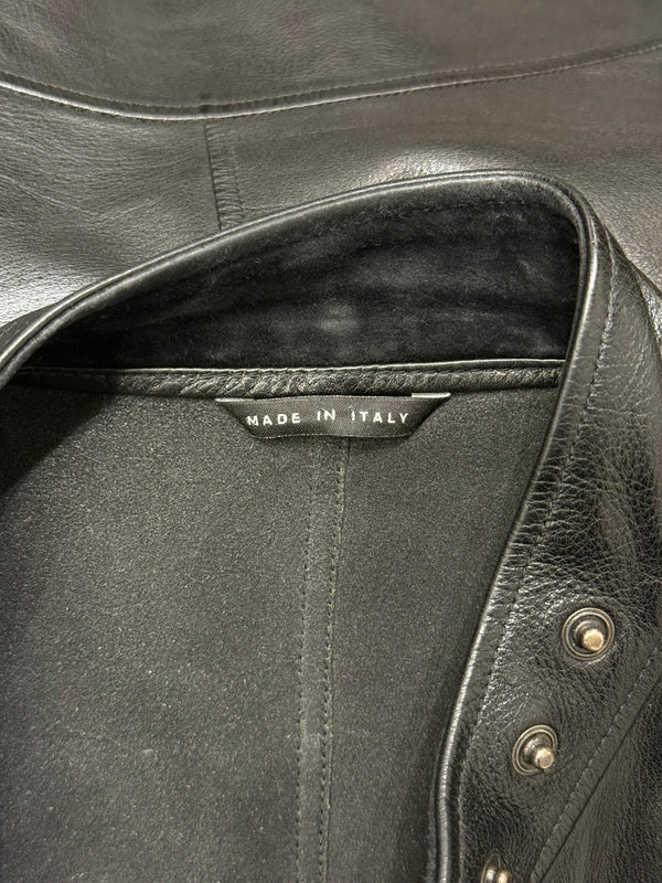 2004 Gucci by Tom Ford biker leather jacket