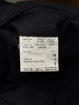 S/S2002 Dior by Hedi Slimane tailored coated blazer