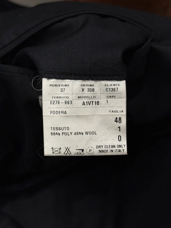 S/S2002 Dior by Hedi Slimane tailored coated blazer