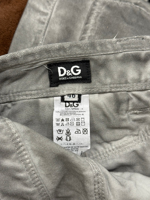 2000s Dolce & Gabbana object dyed cargo shorts