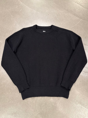 F/W2024 Rick Owens “Porterville” heavy knit crewneck sweater