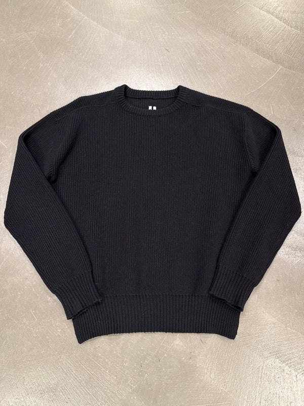 F/W2024 Rick Owens “Porterville” heavy knit crewneck sweater