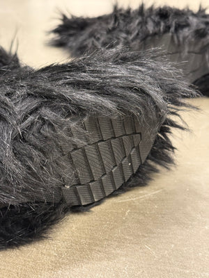 2000s Prada faux fur boots