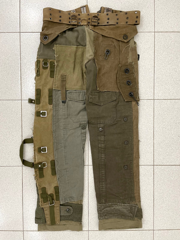 AW2003 Dolce & Gabbana military reconstructed pants AW2003 Dolce & Gabbana military reconstructed pants