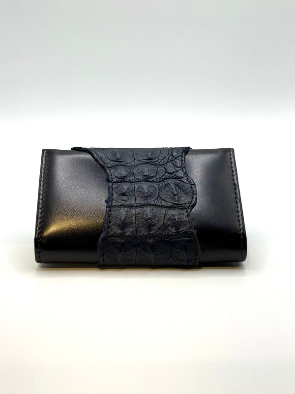 2000s Roberto Cavalli real crocodile key holder