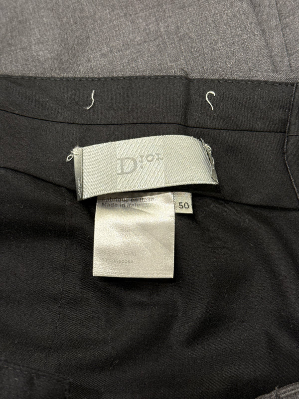 A/W2007 Dior by Hedi Slimane tailored wool trousers