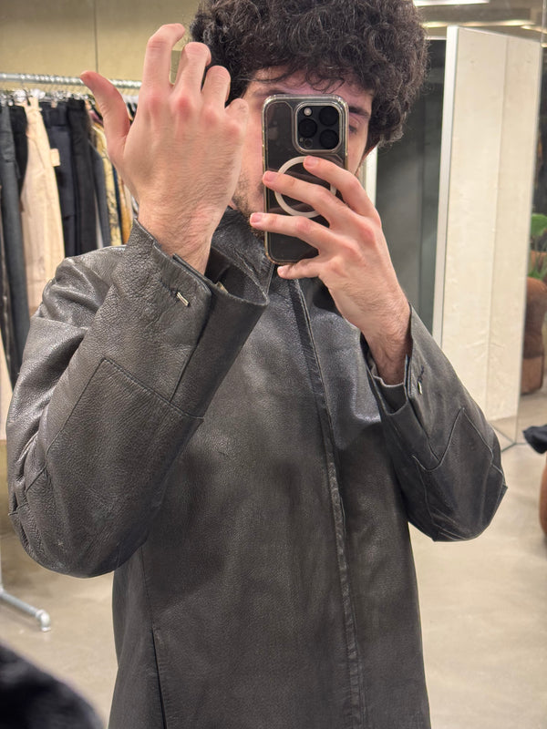 A/W1998 Carol Christian Poell artisanal leather jacket