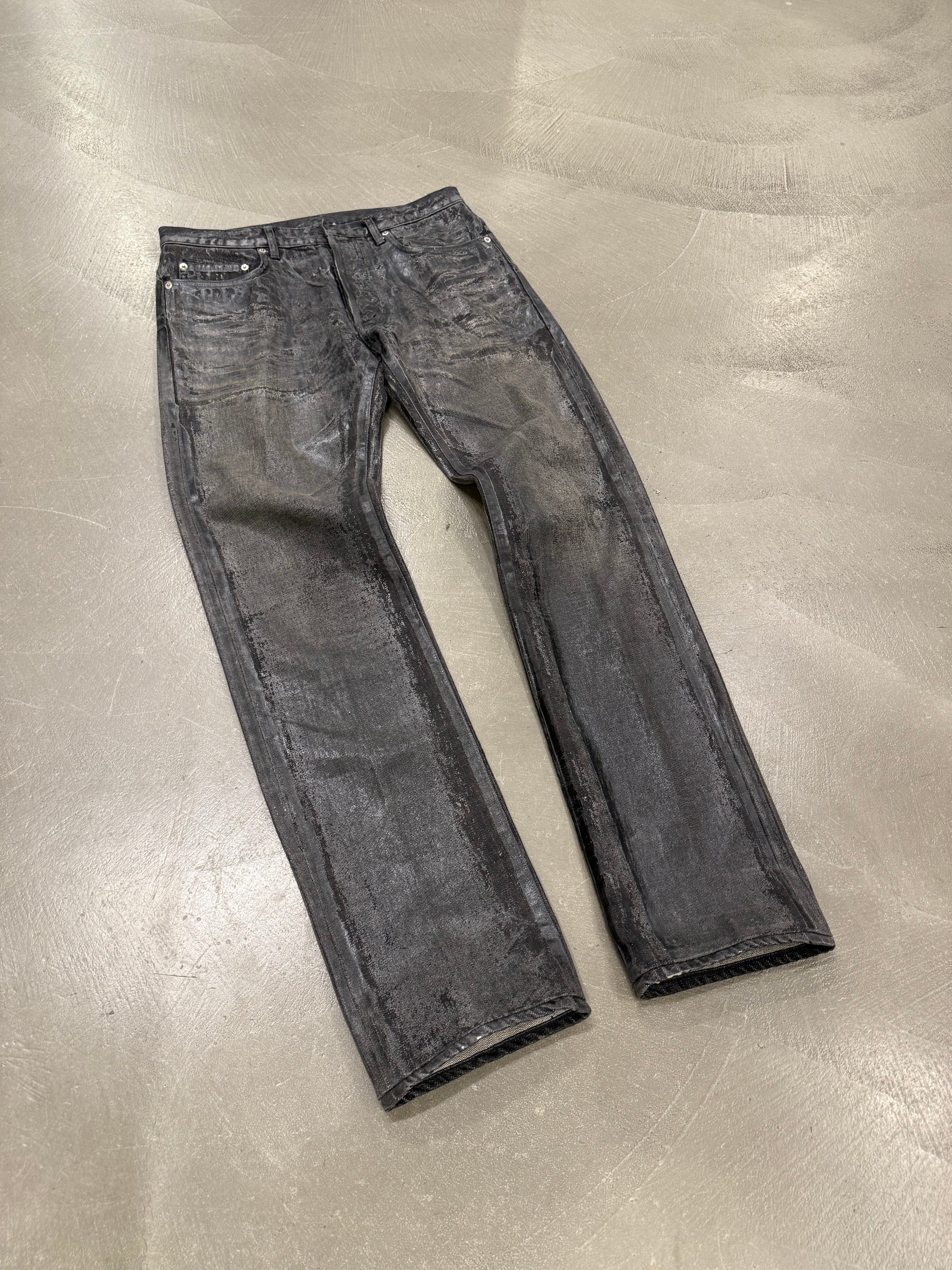 A/W2008 Dior Homme waxed jeans