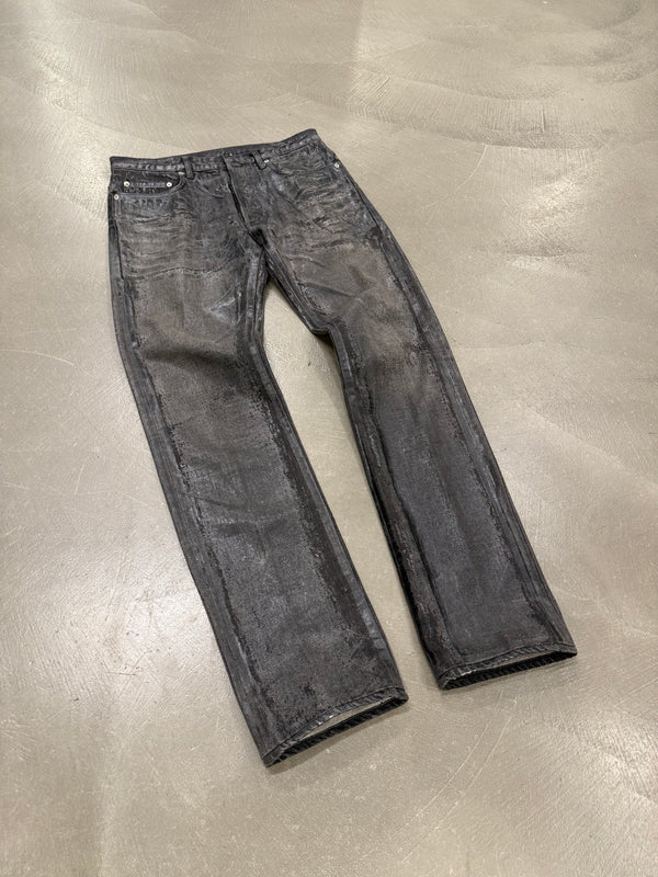 A/W2008 Dior Homme waxed jeans