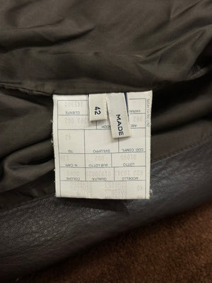 1990s Giorgio Armani moto biker leather jacket