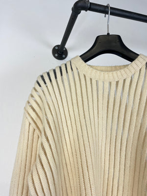 1998 Helmut Lang semi transparent sweater