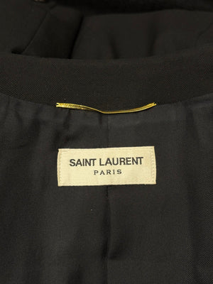 2014 Saint Laurent by Hedi Slimane military officer blazer