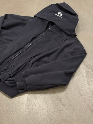 2024 Balenciaga incognito double sleeve oversized zip-up hoodie