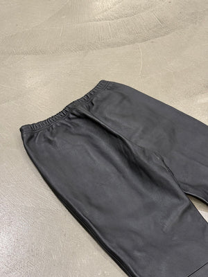 2016 Balenciaga leather sweatpants