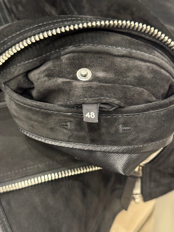 2020s Tom Ford suede biker leather jacket