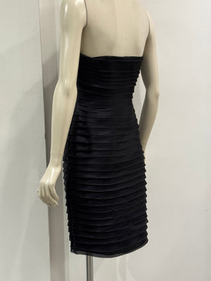 S/S2001 Gucci by Tom Ford runway strapeless silk dress