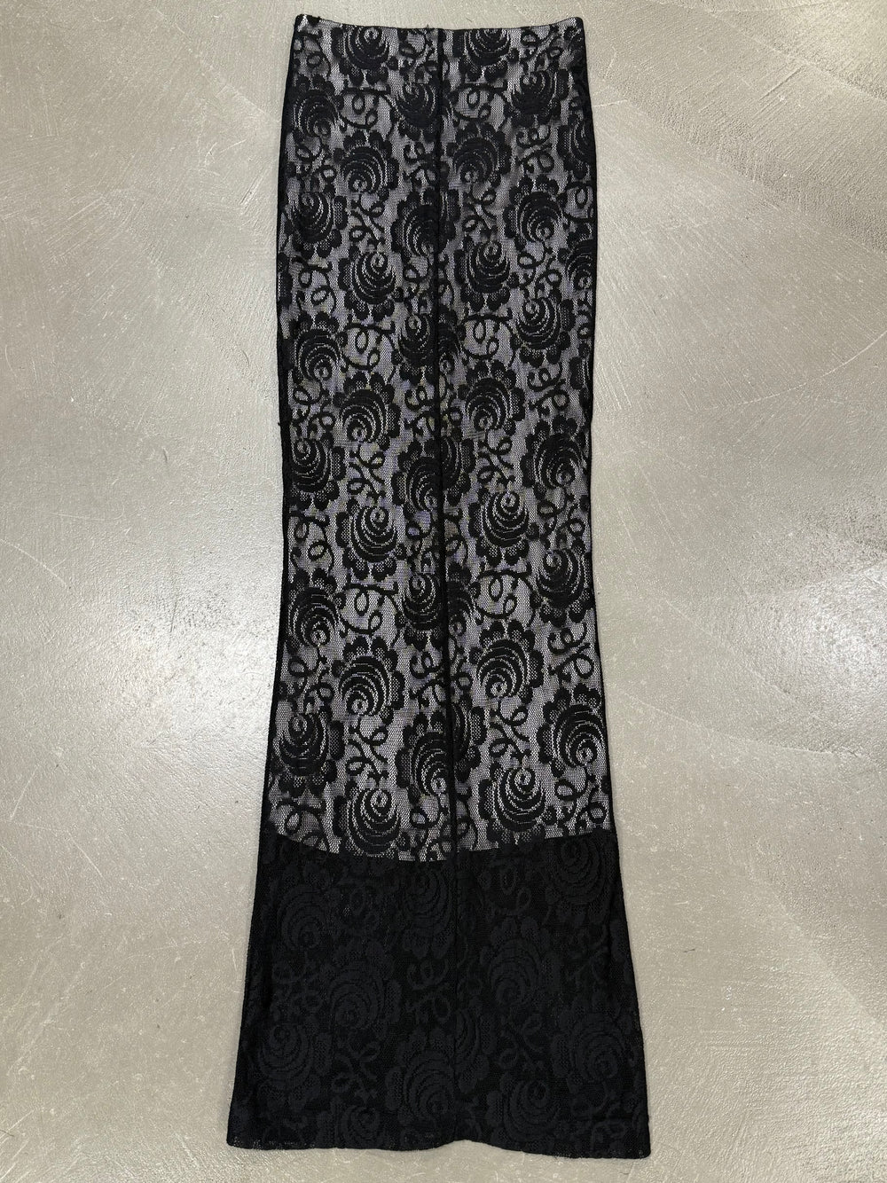 1990s Dolce & Gabbana sheer maxi skirt