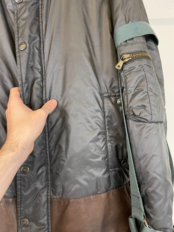 2003 Dolce & Gabbana bondage bomber jacket