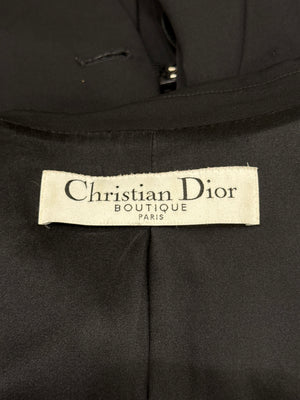 A/W2004 Christian Dior by Galliano buckle detail bondage tailored blazer jacket