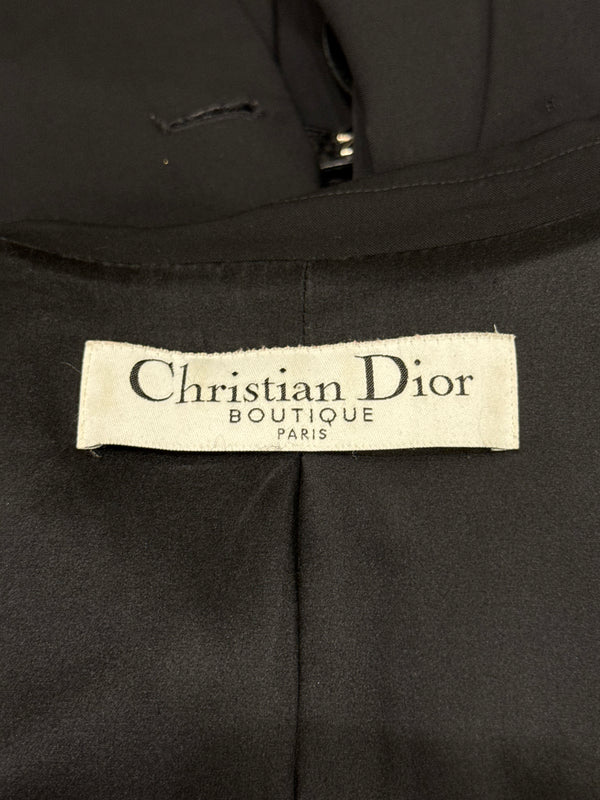 A/W2004 Christian Dior by Galliano buckle detail bondage tailored blazer jacket
