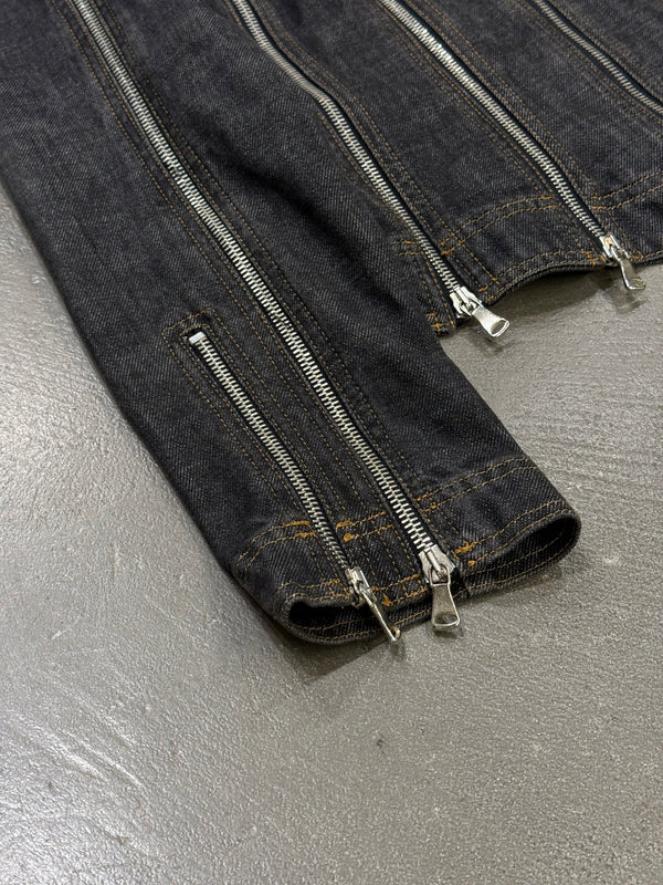 S/S2004 Dolce & Gabbana full zip denim jacket