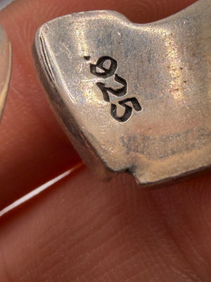 Chrome Hearts large scroll label ring