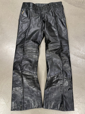 2000s Roberto Cavalli mainline biker leather pants