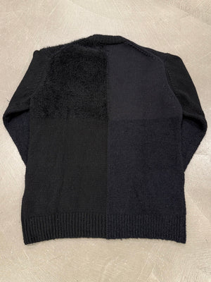 2000s Comme des Garçons panelled sweater