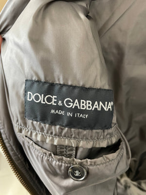 2003 Dolce & Gabbana bondage bomber jacket