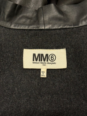 A/W2013 Maison Margiela MM6 fitted leather jacket