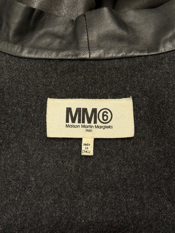 A/W2013 Maison Margiela MM6 fitted leather jacket