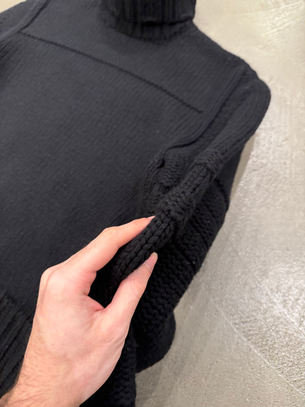 2000s Roberto Cavalli mainline thick paneled knit