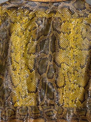 A/W2011 Gucci by Frida Giannini iconic runway python jacket