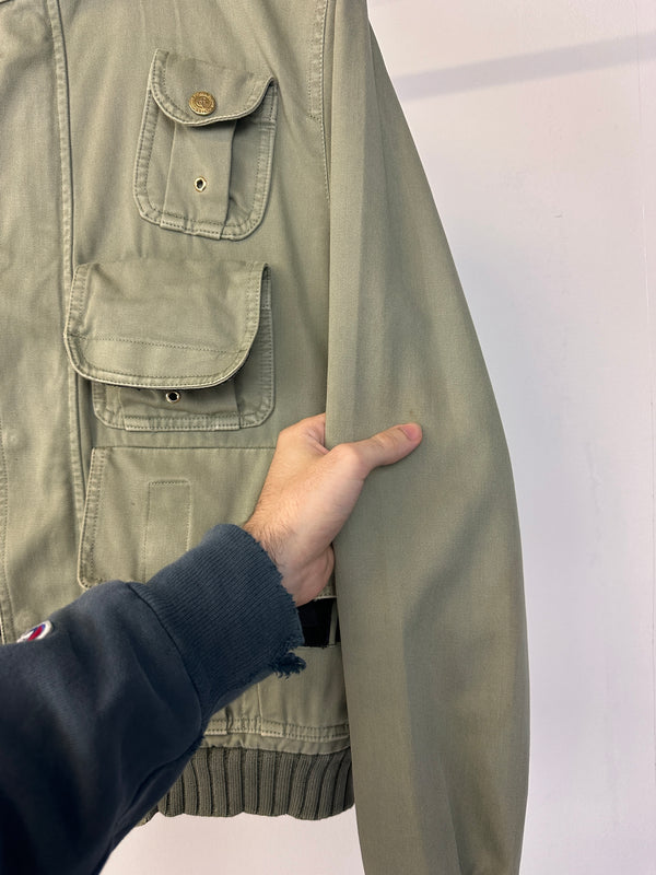 2000s Dolce & Gabbana military cargo bomber jacket