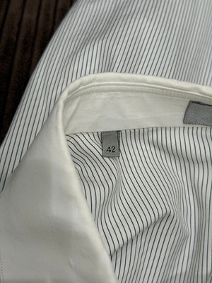 S/S2005 Dior by Hedi Slimane runway Beck striped cotton shirt