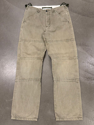 2000s Helmut Lang paneled military pants