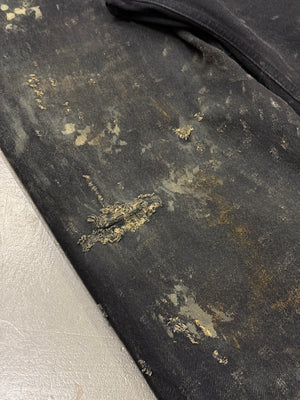 S/S2023 Balenciaga "The Mud Show" destroyed denim