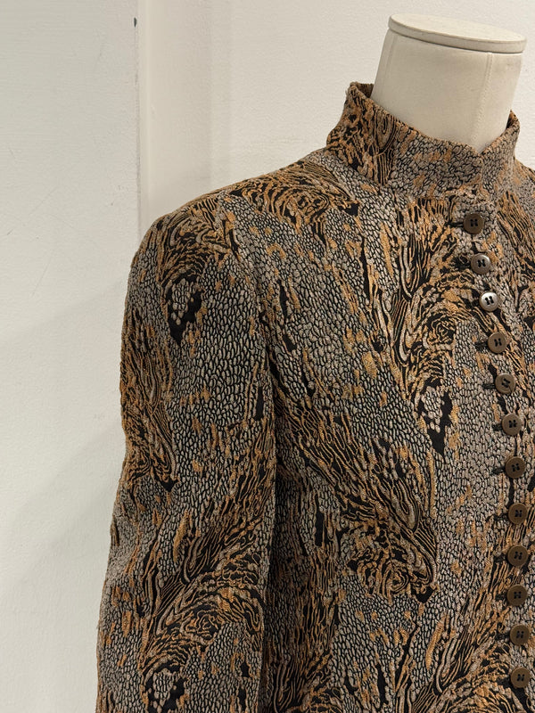 A/W1989 Giorgio Armani paisley brocade jacket