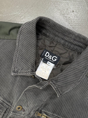 A/W 2004 Dolce & Gabbana hunting corduroy cargo jacket