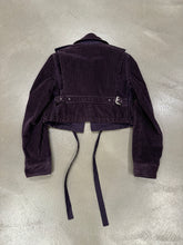 Load image into Gallery viewer, A/W 2002 Miu Miu cropped zipper flight jacket
