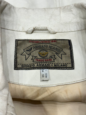 1990s Emporio Armani leather jacket